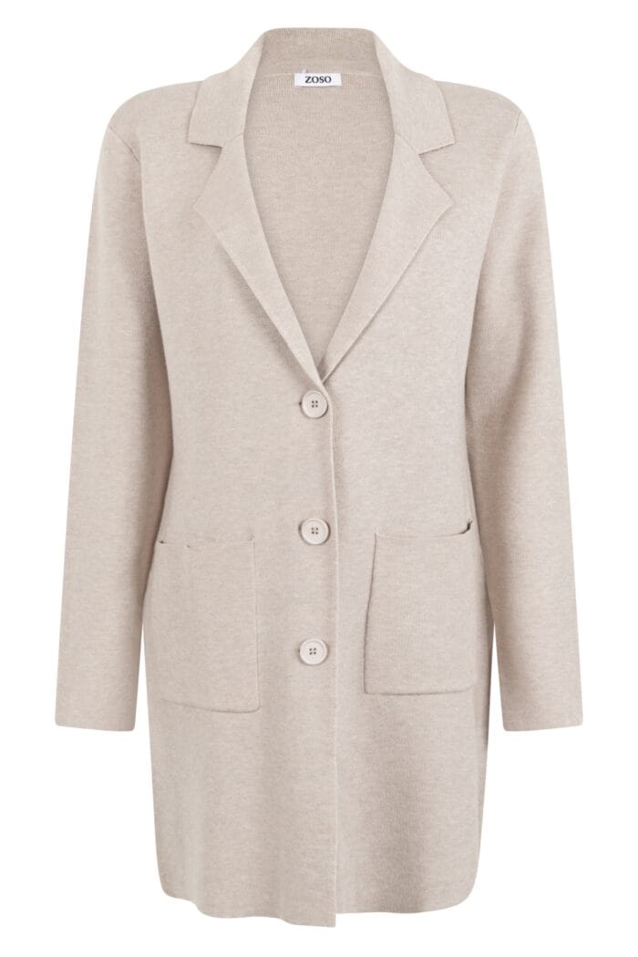 Zoso Vest Esther Greige