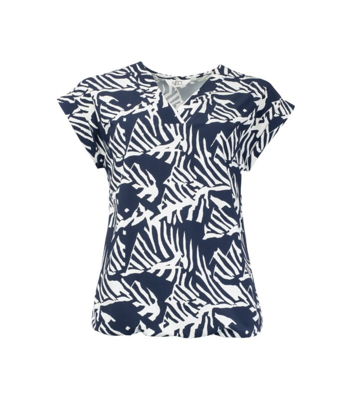 NED Noxan Dark Navy Leaves Traveler