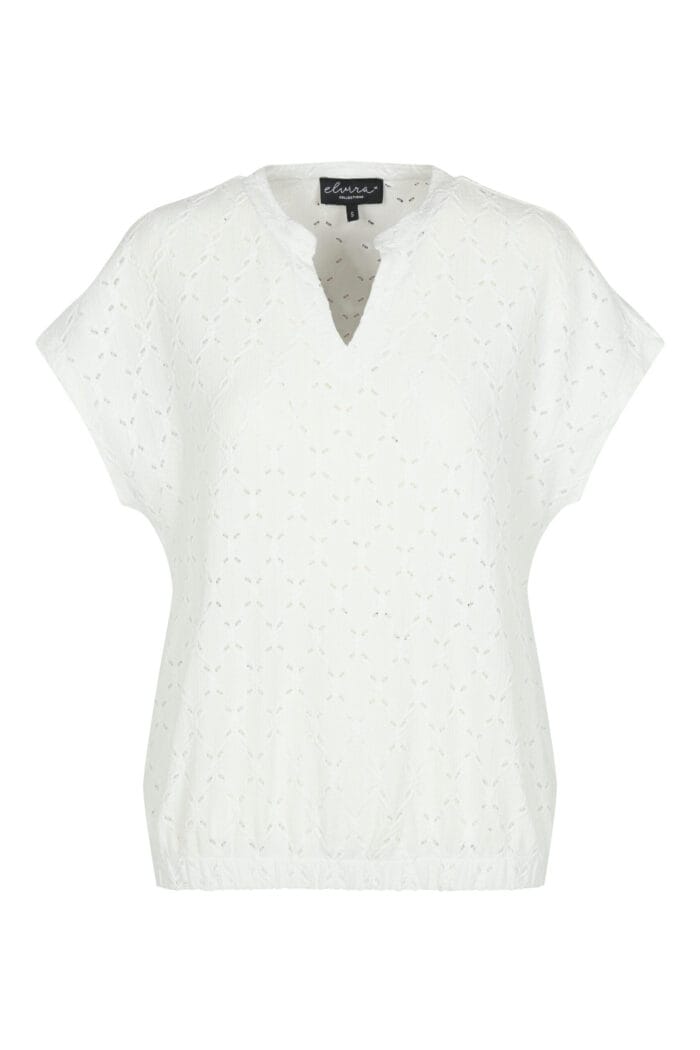 Elvira Top Lizzy Off White