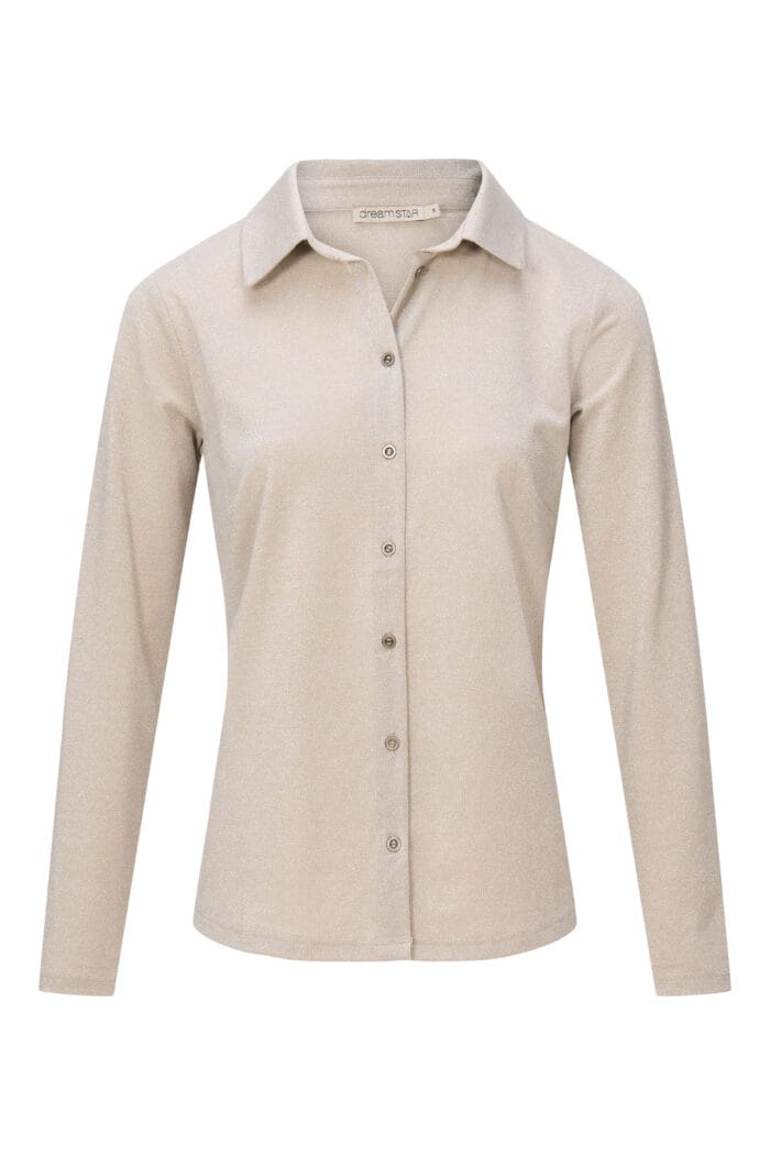 Dreamstar Blouse Alessia Lurex Biscuit