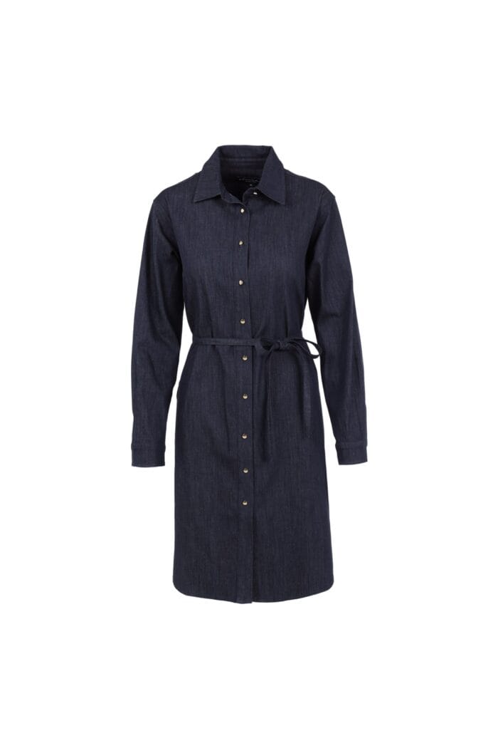 Elvia Jurk Danna Dark Blue Melange