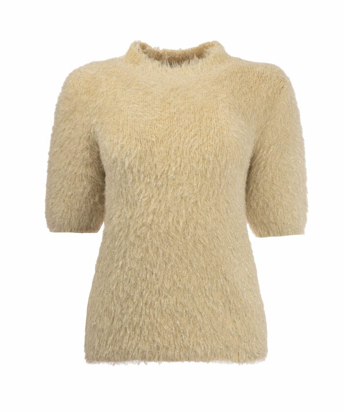 ICNK Trui Shifra Lurex Creme
