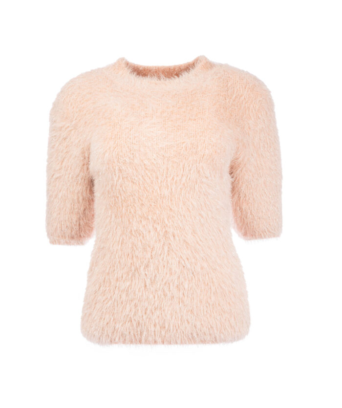 ICNK Trui Shifra Lurex Salmon