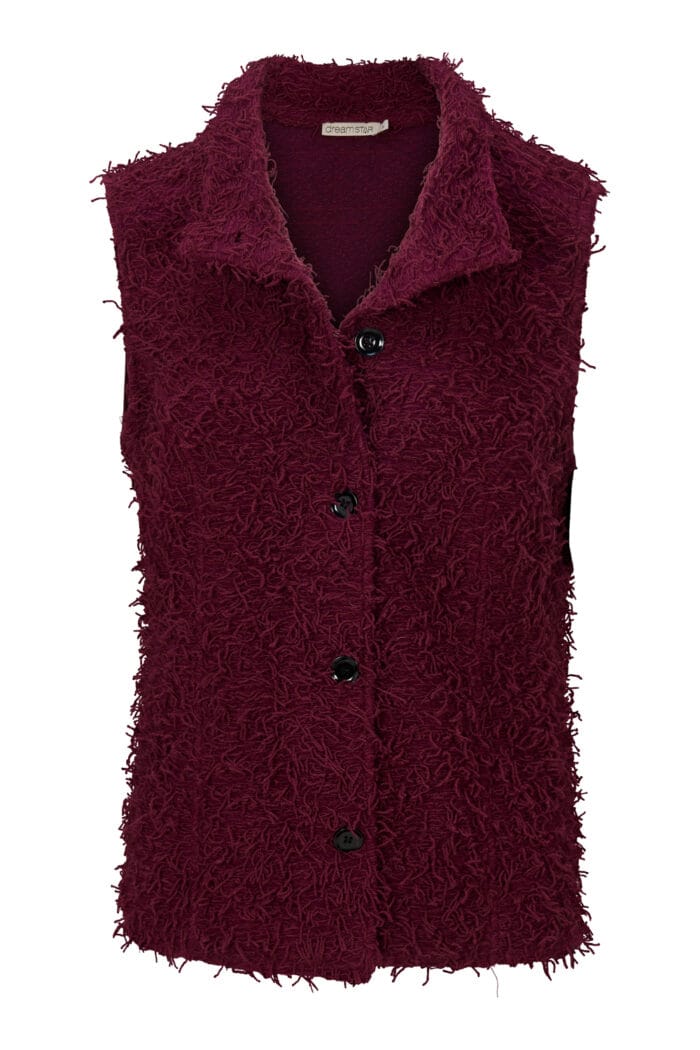 Dreamstar Vest Flossie Frotte Burgundy